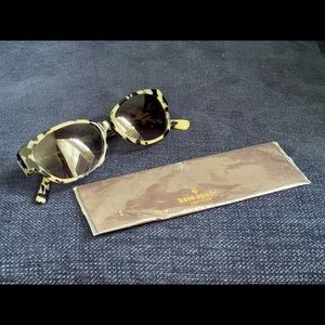 Kate Spade Halle/s Tortoiseshell Sunglasses